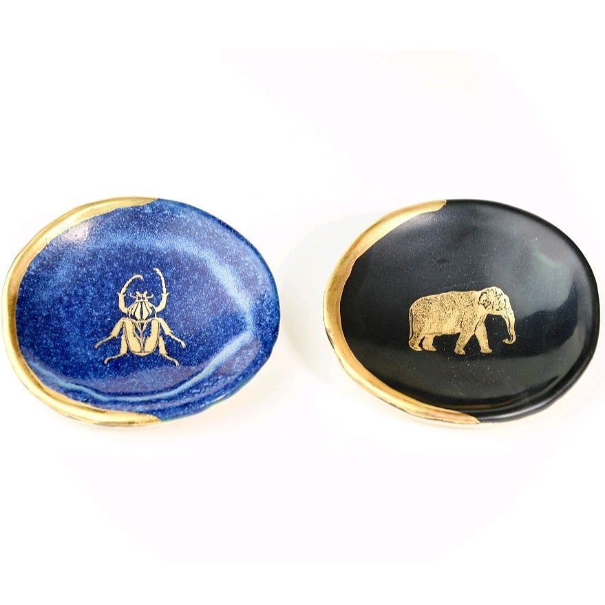 Ring Dish with Elephant