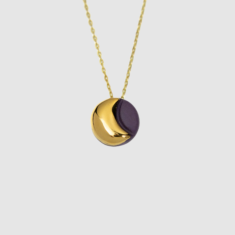 Phases of the Moon Necklace (more colours)