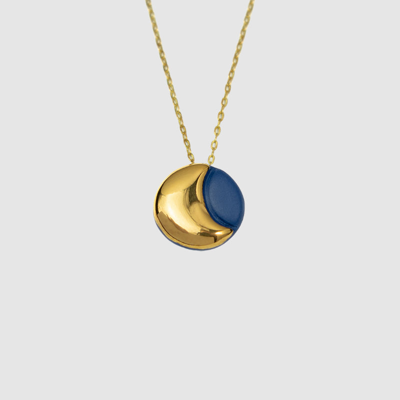 Phases of the Moon Necklace (more colours)