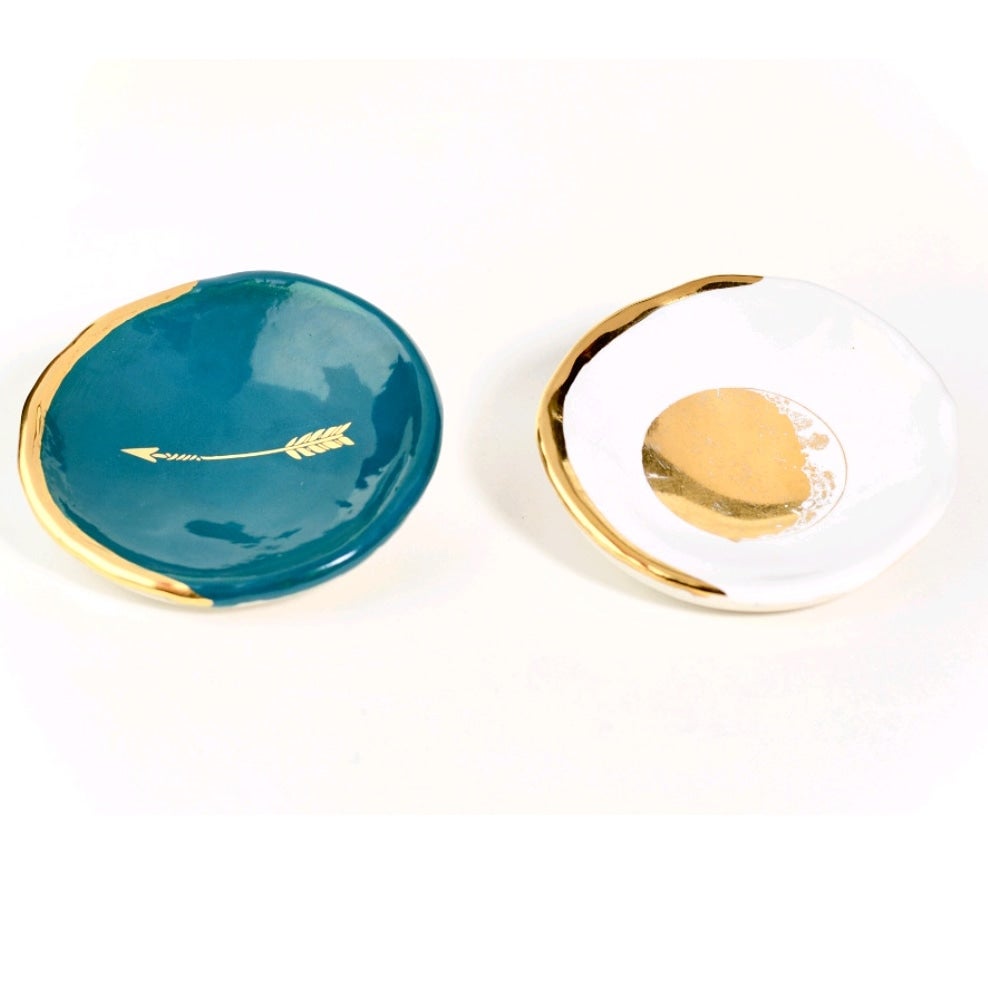 Dragonfly Ring Dish in Black